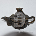 The Pot of Abundance Stone carved teapots are widely used Supplier